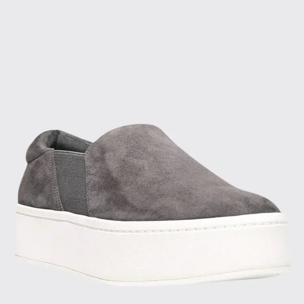 Vince Warren Suede Platform Skate Sneakers